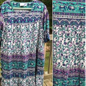 Vermont Country Store New w/o tags elephant design